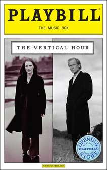 The Vertical Hour Limited Edition Official Opening Night Playbill 